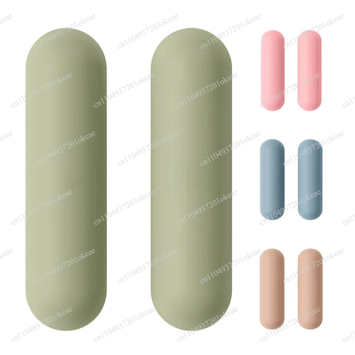 Home Gym Fitness Small Dumbbells Strength Training Yoga Pilates Silicone Stick Lightweight Portable