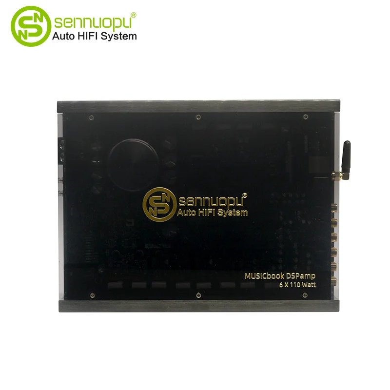 Sennuopu X680 Hi-res Car Audio High Power 6*110 W Class AB 6 Ch Amp 8 Channels Dsp Universal Car Stereo Equalizers 20 - 20000 Hz