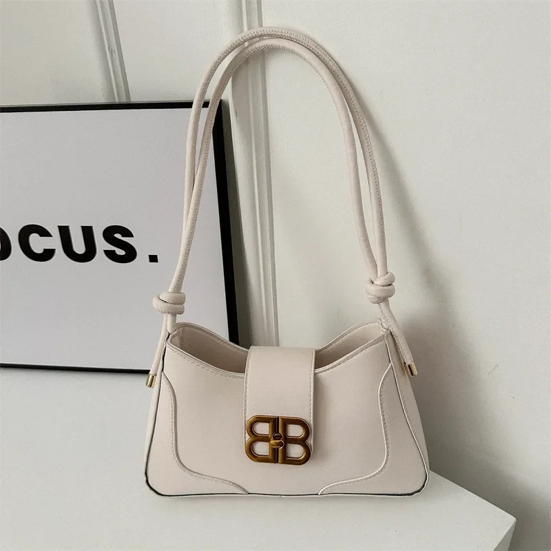 

​Designer Inspired 2025 Square Bag, Women's Minimalist Underarm Sling, Elegant Solid Color Shoulder Purse, Unique​