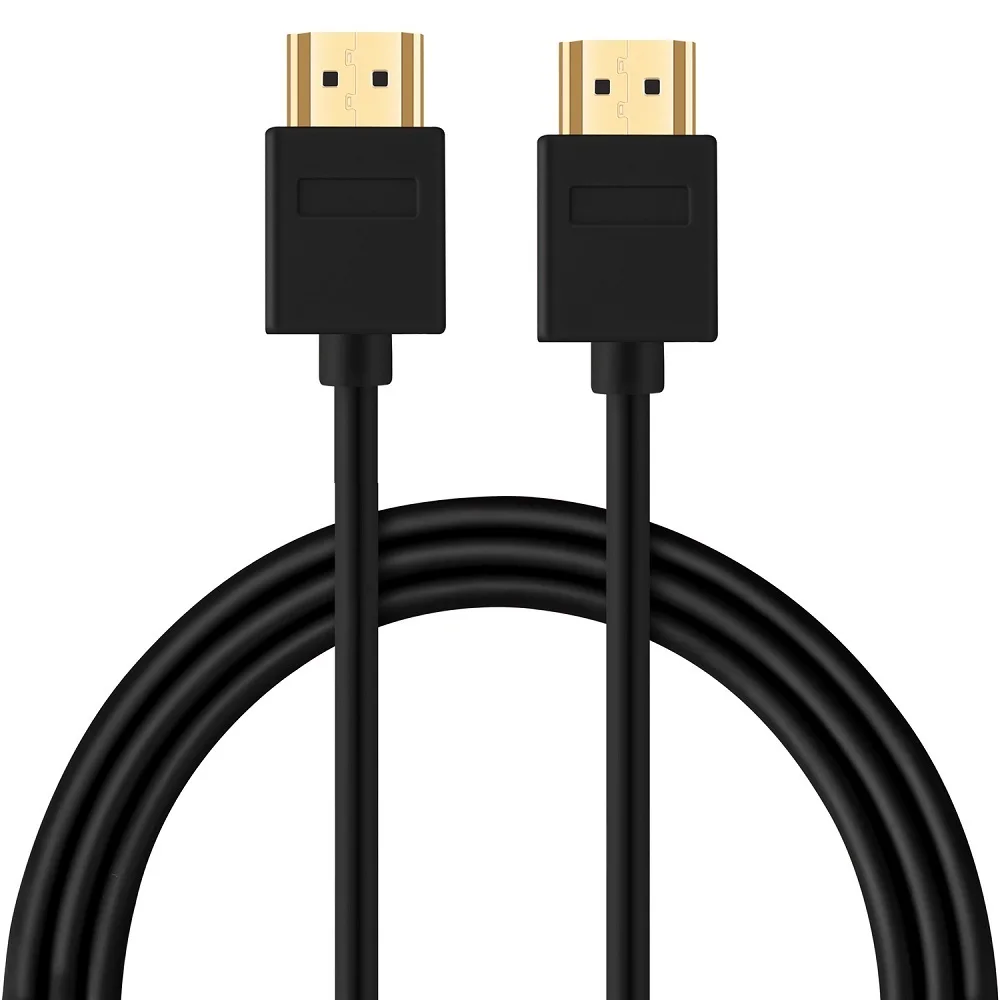 HDMI-compatible  Cable-Thin Square Head High Speed Ethernet Support Video 4K 2160p HD 1080p 3D Full HD 30cm 50cm