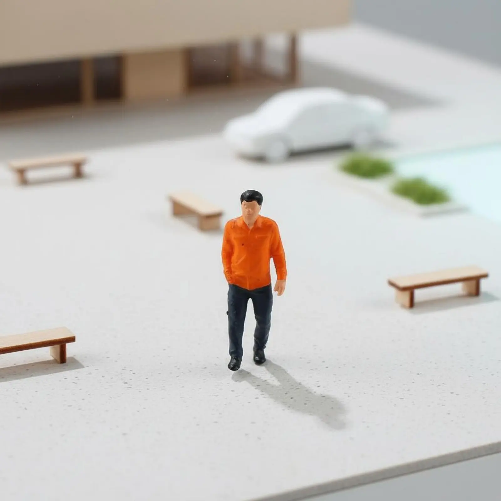 

Architectural Model People Various Poses Scale Model Human Figures Miniature People Figurines Assorted Characters for Architects
