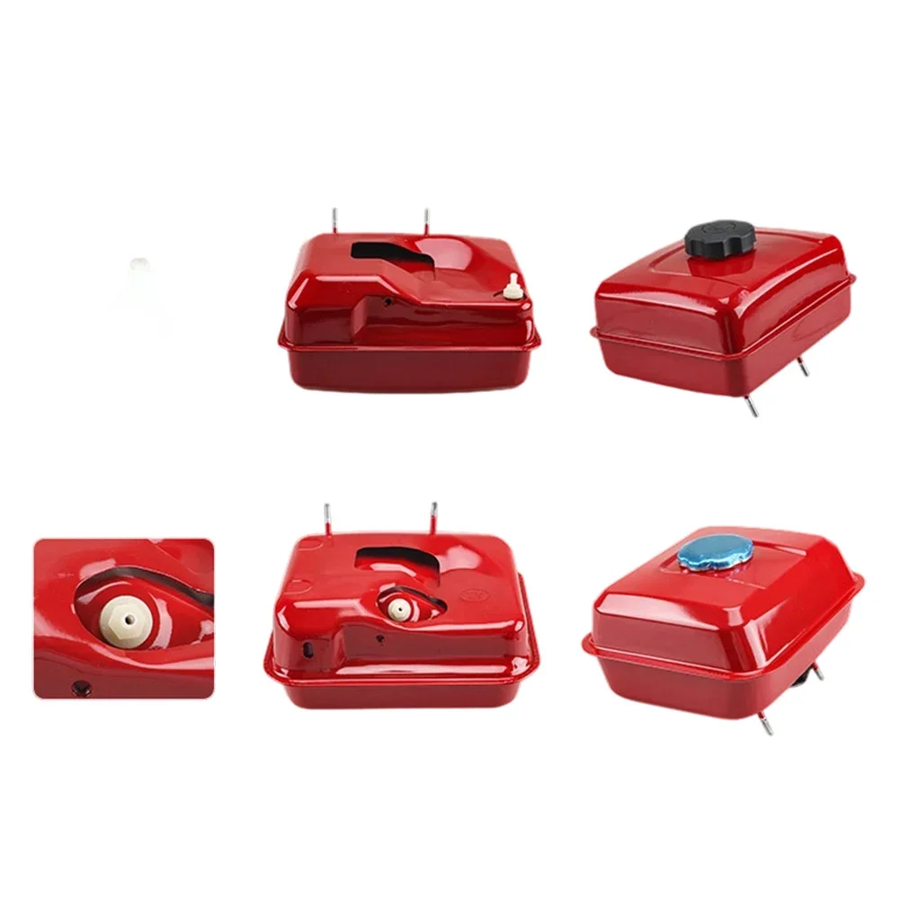 3.6L Fuel Tank Assembly For Honda GX140--GX160-GX200 With Cap And Filter Red Black Replacement Part For Outdoor Garden Tool view 6