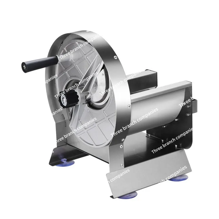 

Multifunctional vegetable cutter Commercial household stainless steel fruit slicer Hand crank potato cutting vegetables