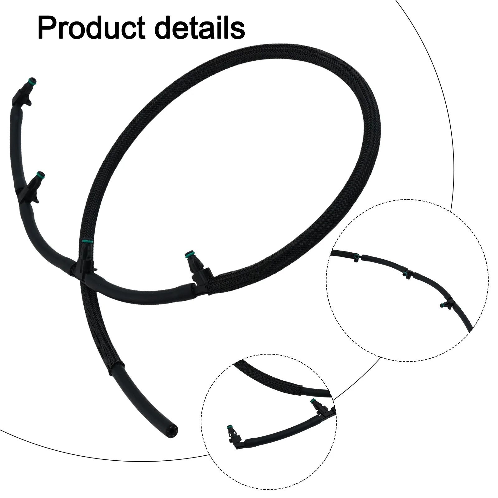 

As Picture Shows Overflow Hose Easy Installation Factory Specifications High Reliability For Mercedes GLE Class