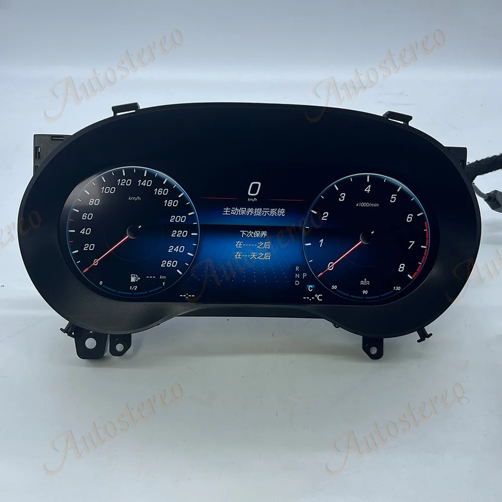 لمرسيدس بنز GLA A 2013-2017 الرقمية متر Carpaly شاشة أداة الذكاء عرض رئيس وحدة تجديد سيارة الوسائط المتعددة #4