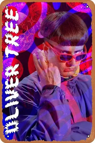 OLIVER TREE Poster Retro Metall-Blechschild Home Bar Männerhöhle Vintage Wanddekoration