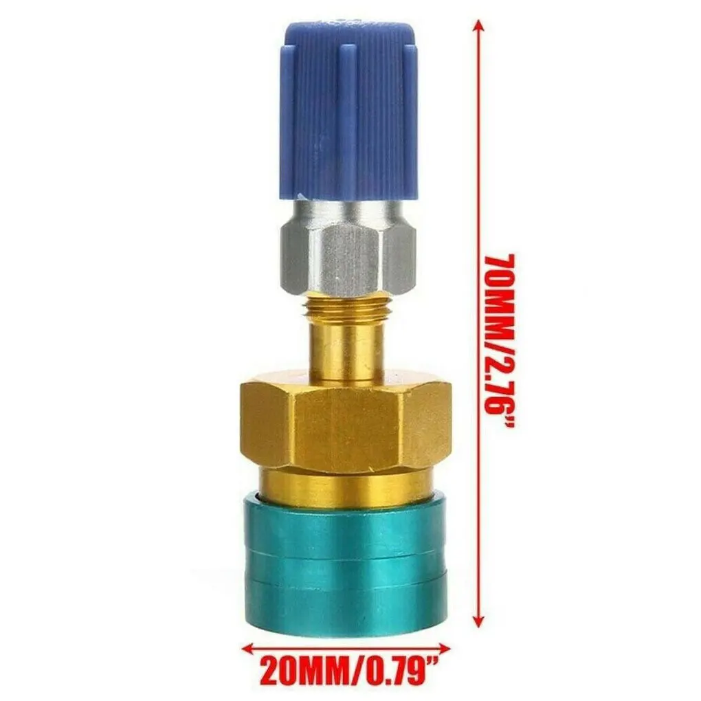 Spool Remover - Practical Tool For Quick Fitting Installation Can Be Used For R134a To R1234yf Conversion Adapter Quick Set 2