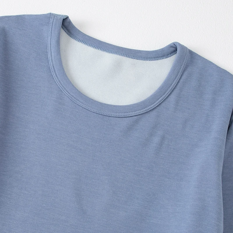 2 قطعة الرجال بدلة دافئة الخريف والشتاء الشباب سميكة الرياضة حجم كبير طبقة داخلية مريحة الخريف الملابس والسراويل العصرية #6