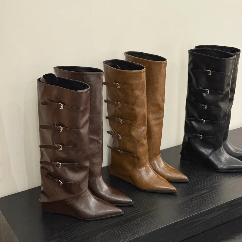 Y2211 (туфли, высокие, пряжкой, одинарные) купить от 1 252,00 руб. Натуральный мех на 1rub.ru