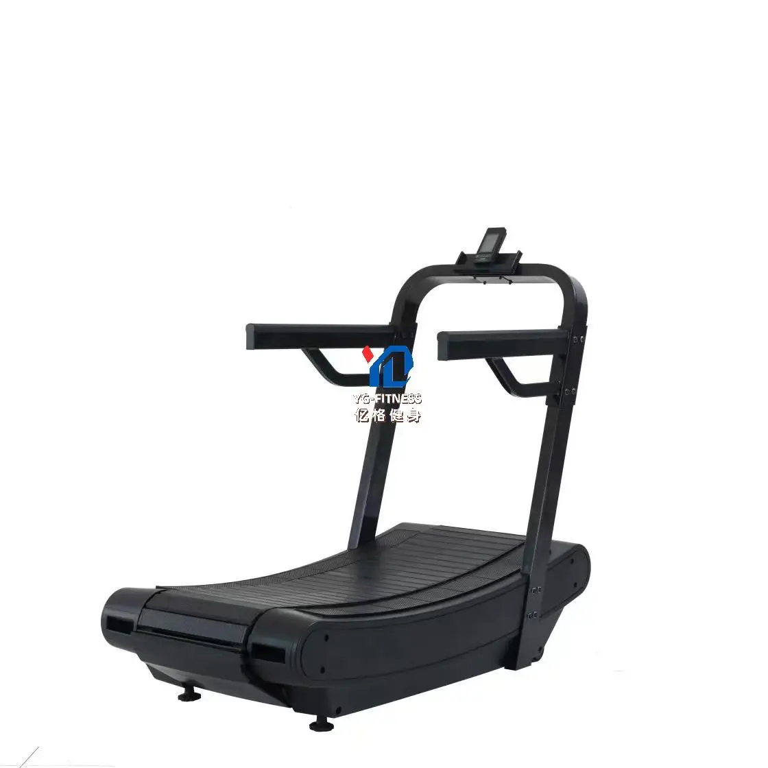 

Heavy Duty Commercial Curved Treadmill LED Screen Mechanical Drive Running Machine Gym Fitness Cardio Training Equipment