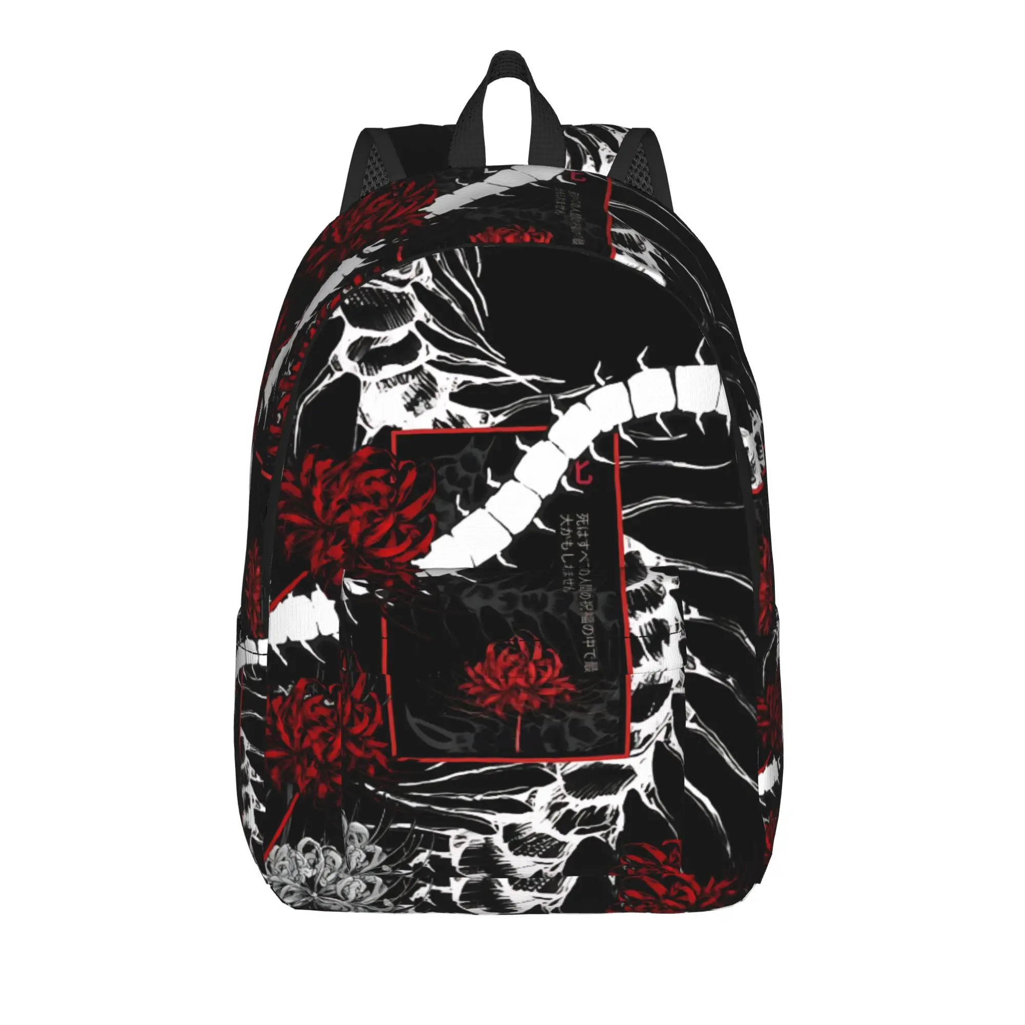 Fashion Halloween Tokyo Ghoul Kaneki Backpack  Mochilas Harajuku Design Travel Sturdy Shoulder Rucksack