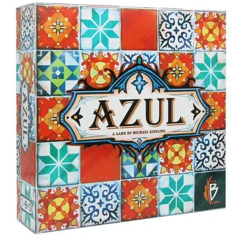 Amazon Bestseller AZUL English Version Table Game Brick Architecture Chess Board Desktop Game Cross-Border Hot Selling