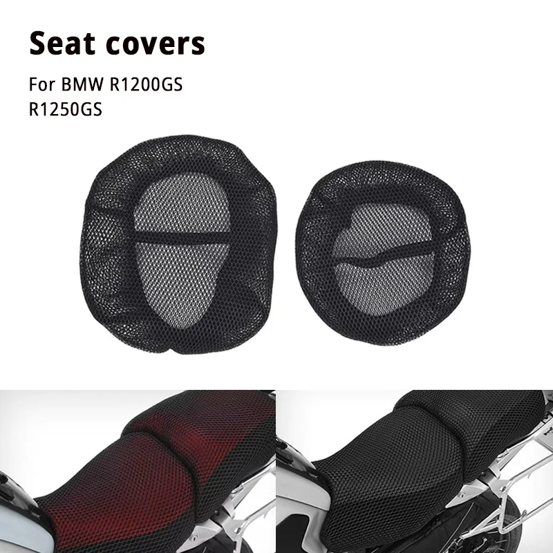 

2004-2023 For BMW R1200GS R1250GS LC Adventure R 1250 GS 1200 Rally ADV Motorcycle Cool Seat Cover rear and front seats