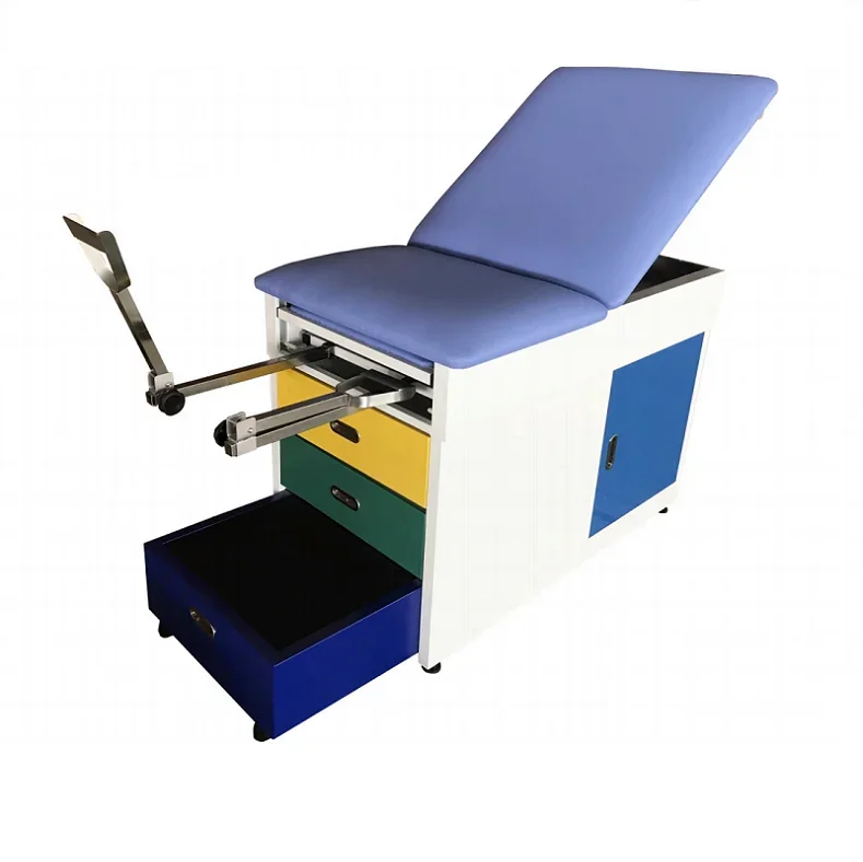 MT MEDICAL China Factory Hot Sale High Quality Medical Electric Gynecological Examination Bed With Stirrups