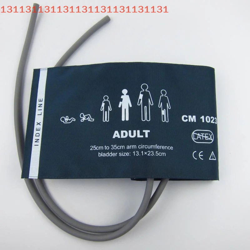 

Медицинский манжетный рукав для измерения артериального давления для взрослых, новорожденных и детей, двойная трубка, сфигмоманометр, ремень для монитора NIBP