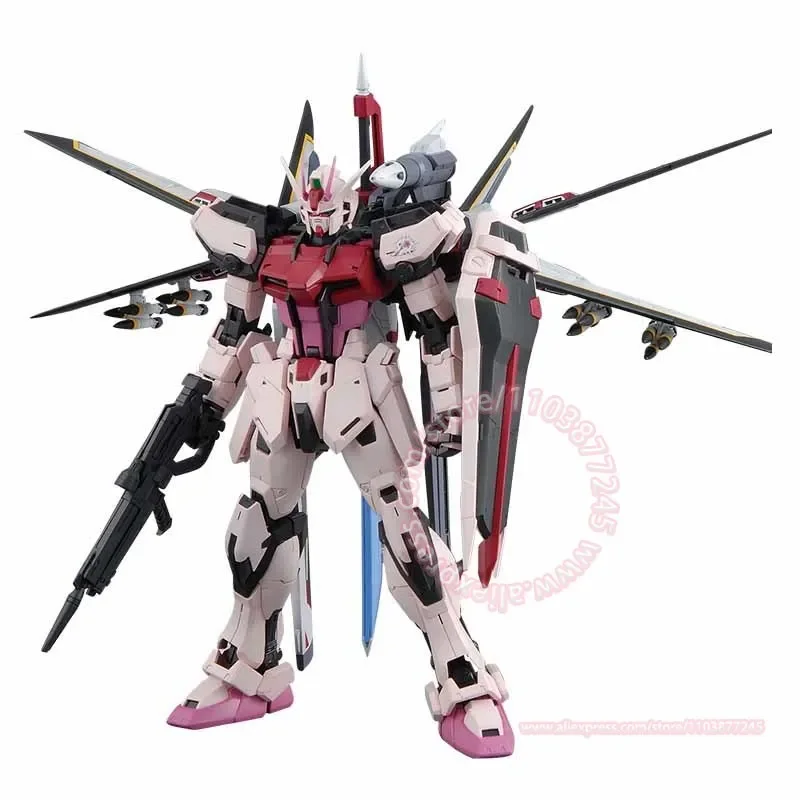 BANDAI MG 1/100 HD AILE STRIKE POUGE GUNDAM Ver. RM MOBILE SUIT Assembled Model Action Figures Joints Movable Peripheral Toys