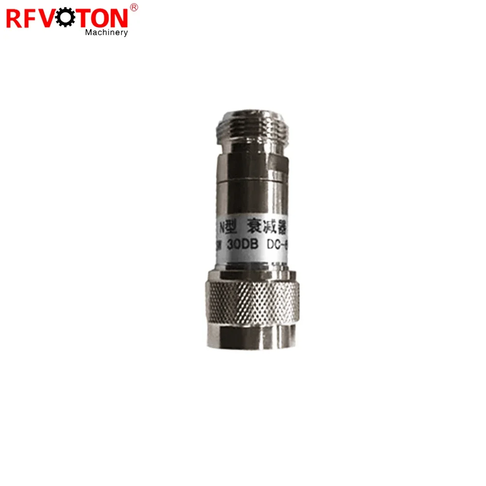 

50 N Type Male Plug To Female Jack Attenuator 5W 20dbi 6G