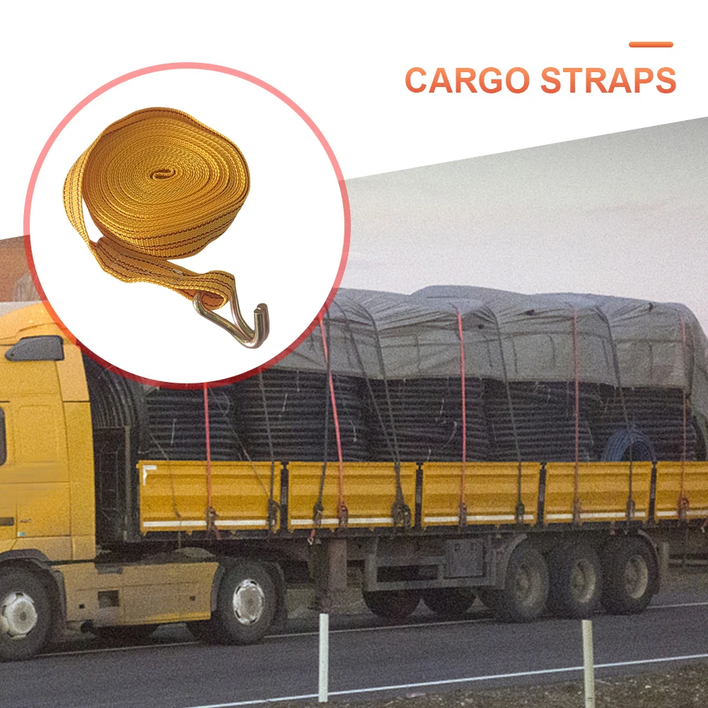 3/6/8/10 Meter Binding Strapping Tensioner 40mm Ratchet Tie Down Truck Strapping Rope Fastener Thickened Tighten Belt Strap Rope