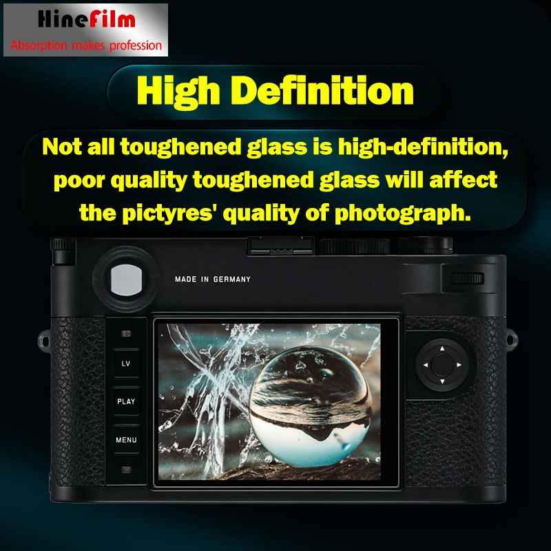 Leica Q2 Camera Tempered Glass for Leica Q2 M10 M10-P SL2 Camera Protective Glass Screen Protector Guard Cover