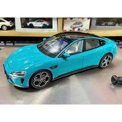Diecast Scale 1/24 SU7 Ultra Car Model Su-7 Alloy Simulation Static Car Toy Collection Decoration Display Birthday Gift