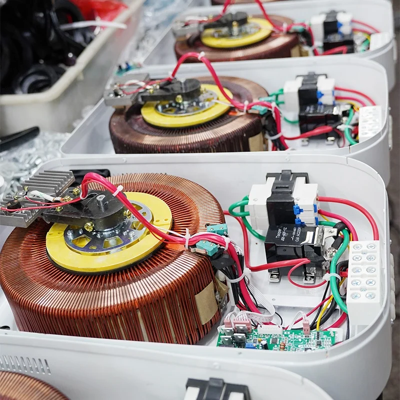 Home Wall Mounted 220v Static 5000w 7000w 10000w Power Electric Automatic  Voltage Regulator  Stabilizer - Image 3