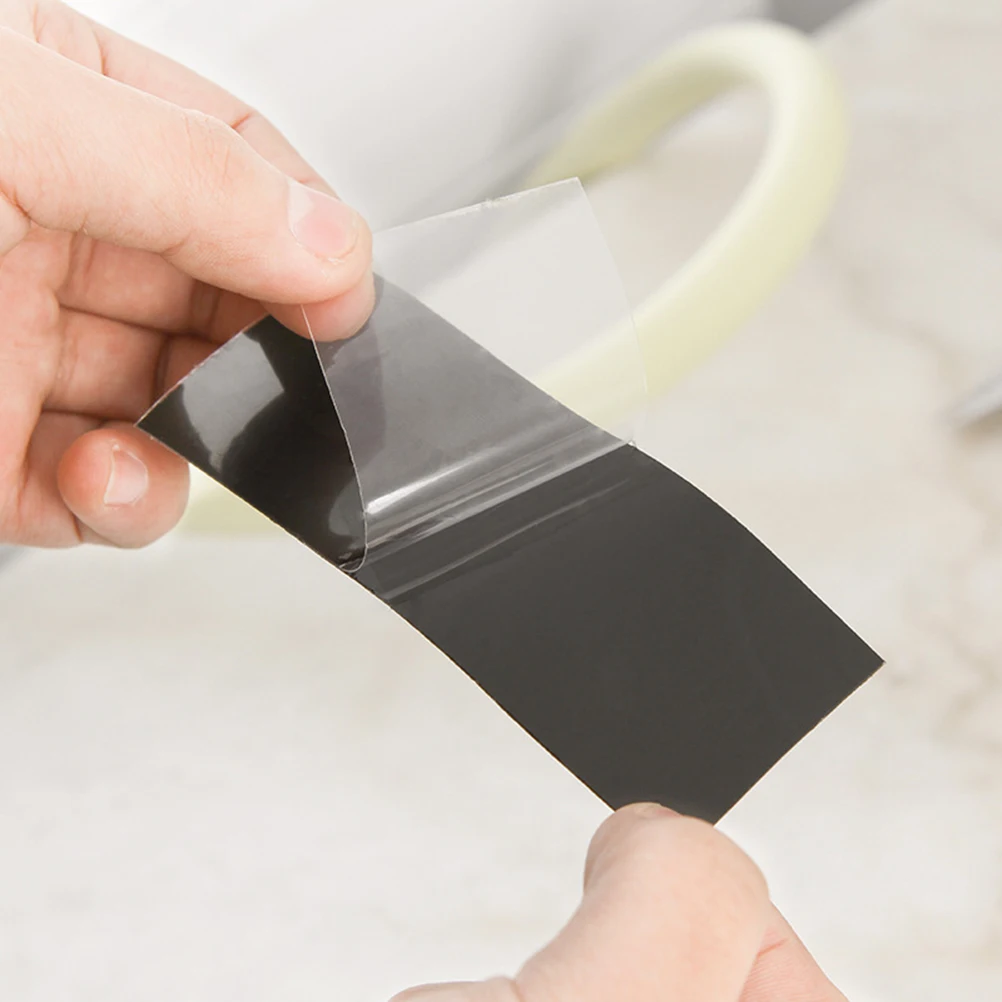 

2pcs Pvc Waterproof Repair Tape Leakproof Sealing Strip For Kitchen Sink Bath Toilet Corner Wall Moisture Oil Resistant