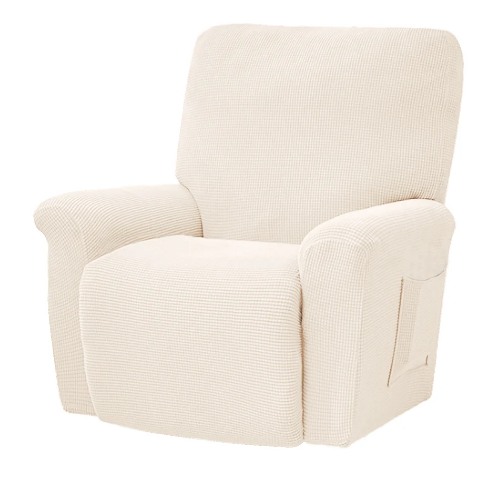 

Elastic Chair Cover Universal Seat Cushion Sofa Slipcover Outdoor Chairs Protectors Stylish Polyester Washable Reusable Fits