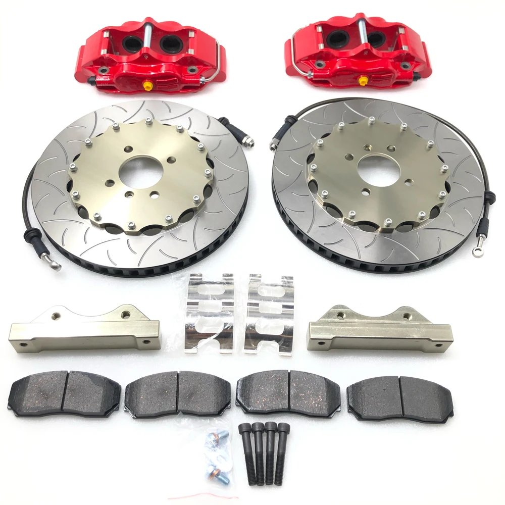 Jekit Big Brake Kit 330*28mm Dragon Slot Disc Kit For 2001 acura integra 4 piston calipers