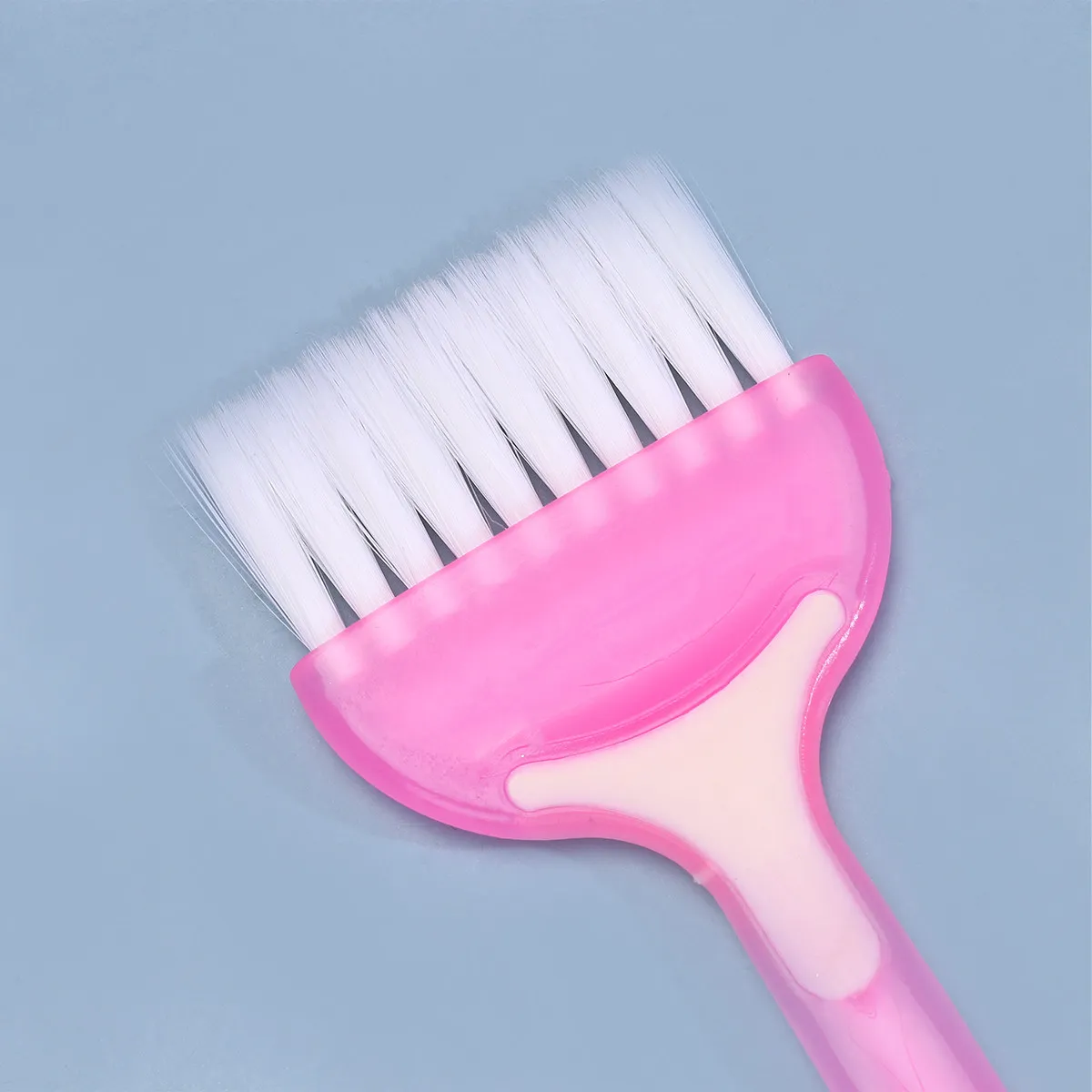 5Pcs Hair Dye Brushes ABS Professional Salon Home Hair Coloring Oil Treatment Application Applicator Brush Pink view 5