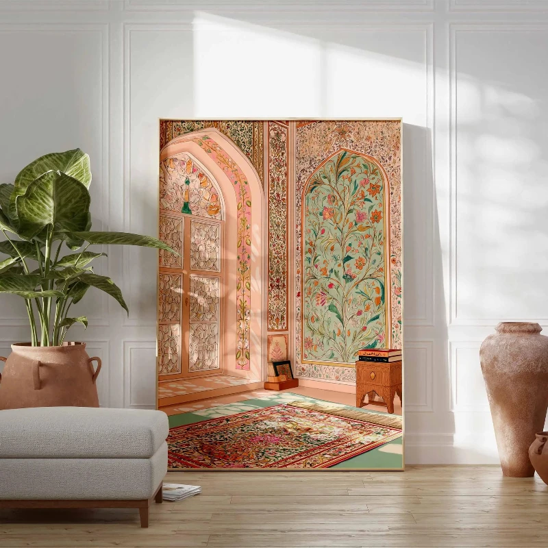 Image 6: Affiche islamique, art mural musulman, impression d'architecture islamique, décor moyen-orient, affiche de mosquée, imprimés d'art islamique, cadeau islamique