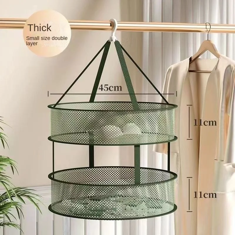 Cloth Drying Net Sweater Sock Drying Tool, Flat Laying Drying Rack Clothes Drying Net Pocket and Basket for Drying Clothes