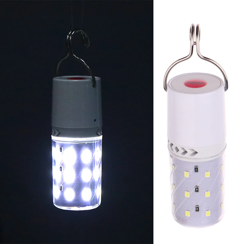Portable Rainproof Outdoor Lights Ultra Bright USB Rechargeable Lamp LED Emergency Bulb With Hook Camping Emergency Night Lights