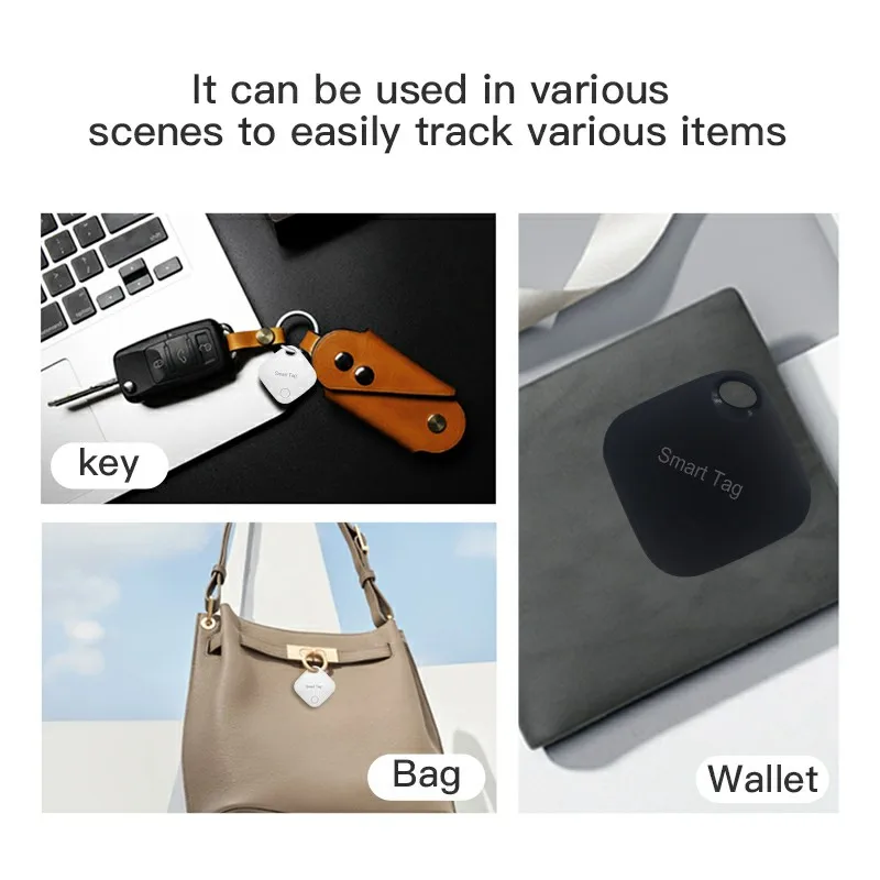 Smart tag Bluetooth 4.0 GPS Positioning Tracker Smart Locator for iPhone Apple Find My Bag Wallet Pads Keys Finder Itag Device