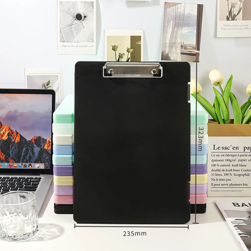 Multi-functional File Folder Desktop Test Paper Organizer Office Document Board Portable Sturdy Folder Storage Box Gifts