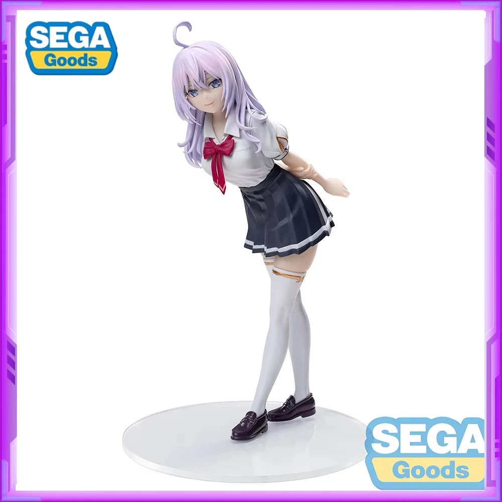 Original SEGA Luminasta Alya Sometimes Hides Her Feelings in Russian Alisa Mikhailova Kujou PVC Anime Action Figures Model Toys