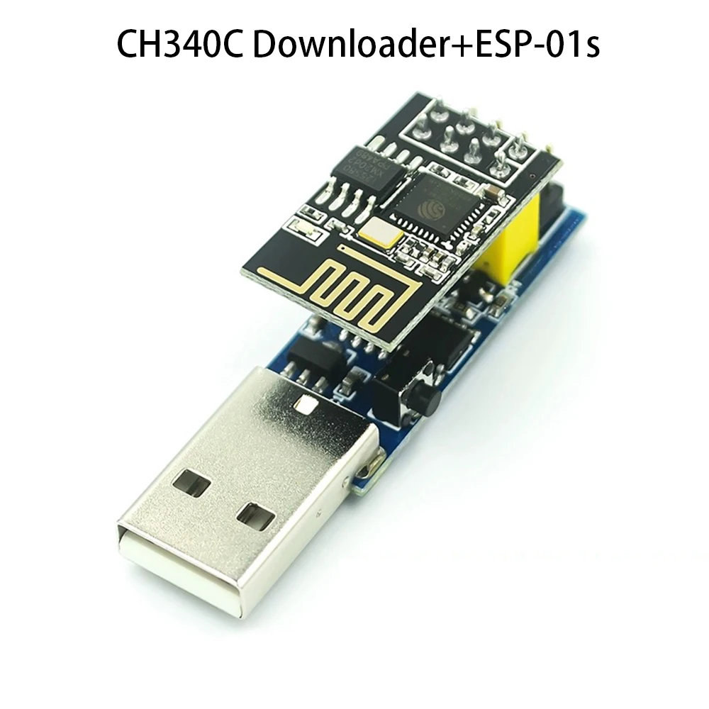 CH340 USB to ESP8266 Serial ESP01 ESP01S Wireless Wifi Developent Board Module for Arduino Programmer Adapter