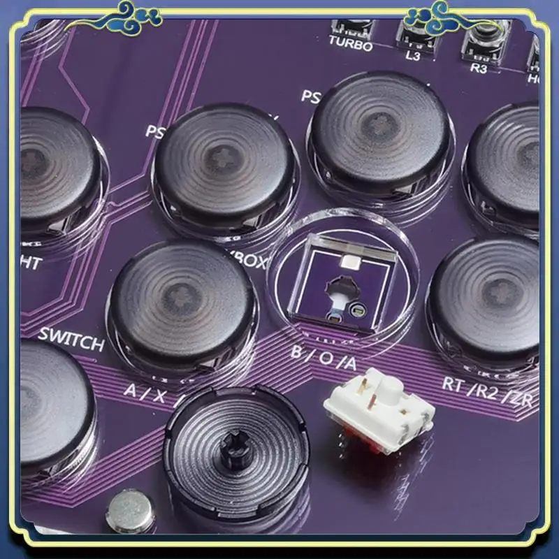 

Portable 13Key Joystick Hitbox Keyboard Arcade Stick Controller For PS4/PS3/Switch/Steam Arcade Hitbox Controller Fight Sticks