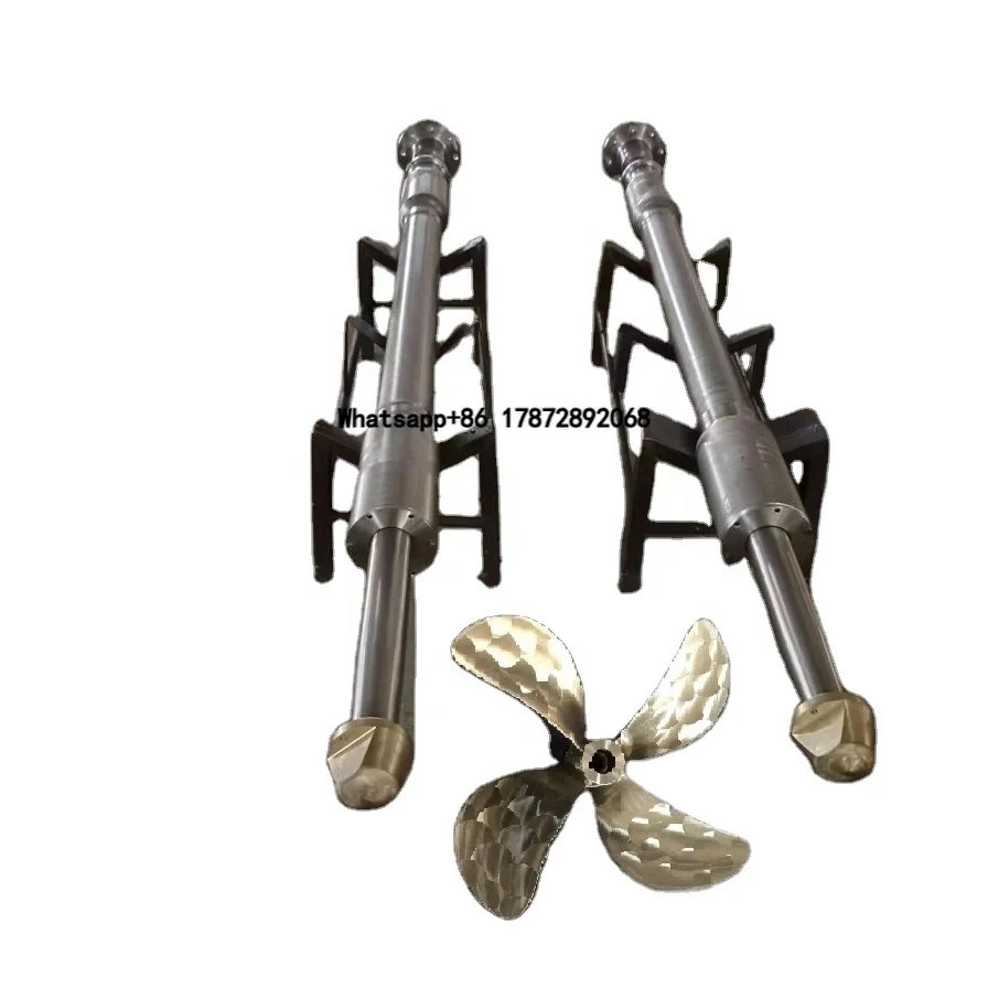 

Copper 4 Blades Bronze Marine Propeller and Shaft Assy for Ship