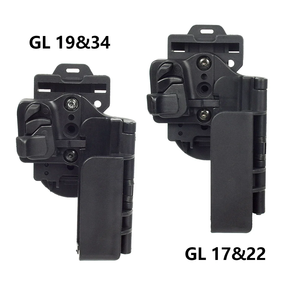 

Tactical IPSC Combat Right Hand Gun Holster Level 3 Carry OWB Right Hand Waist Belt Quick Detach Case for Glock 17 19 22 34 24
