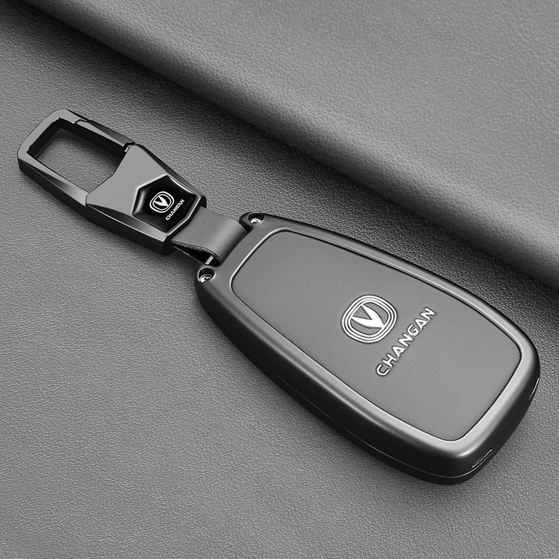 Key Fob Case Car Key Protector For Changan UNI T CS75 Plus CS55 Plus UNI S CS35 Max Zinc Alloy Anti Fall Premium Accessories