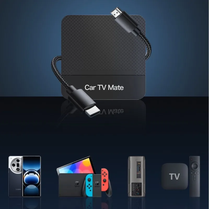 

For 2-in-1 Wired to Wireless CarPlay Smart Box Adapter Apple iPhone HDMI Video Output Car Multimedia Interface Module Parts