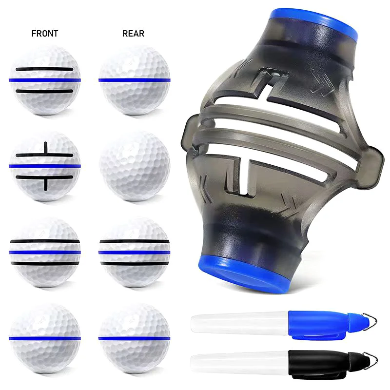 Golf Scriber 360 Degree Rotation Scriber Putter Align Line Drawing Template Tool Golf Scriber