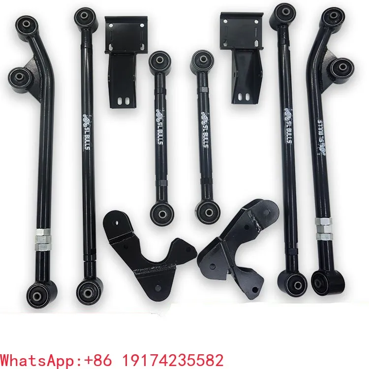 ForStrut Mount Steel Suzuki Car Steel Jimny Reinforced Closed Knife Four Link Rear Axle Suspension Tie Rod For 4x4 Modifications