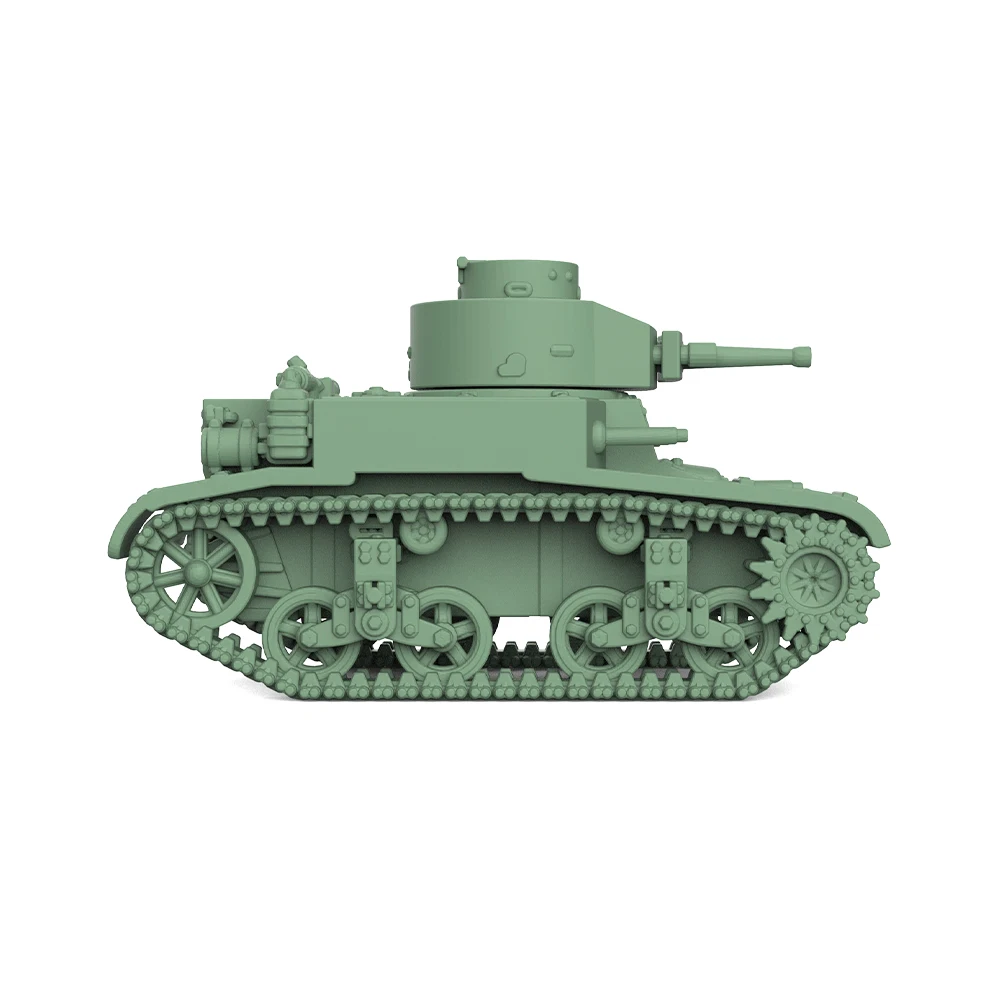 US M2 Light Tank SSMODEL Kit modello militare Giochi di guerra statici in miniatura 1/144 1/200 1/350 1/700