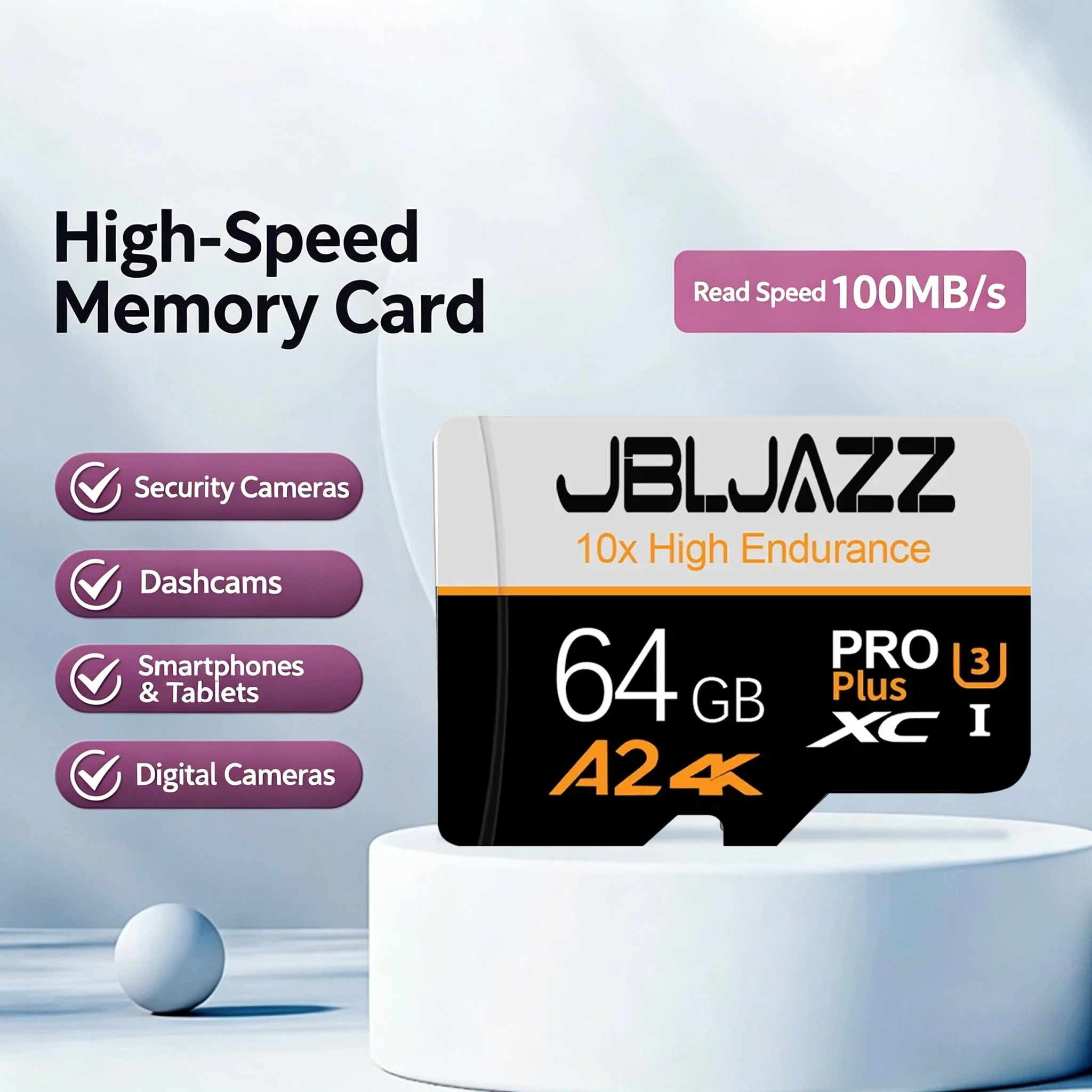 128GB Micro TF/ SD Card Class 10 High Speed Memory Cards Sta