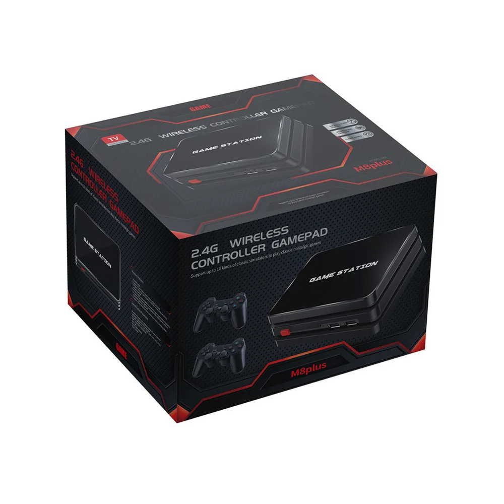 4K HD Android Tv Box Arcade Game Stations Gamepad TV 32G/64G Retro Video Game Console 10000 Games for PS1/SFC/GBA/FC (32GB) #3