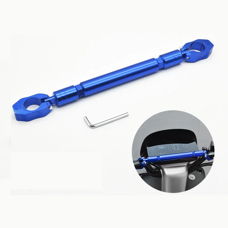 

New Motorcycle Electric Scooter Modification Accessories Balance Bar Bracket Faucet Cross Bar Tie Handlebar Reinforcement Pedal
