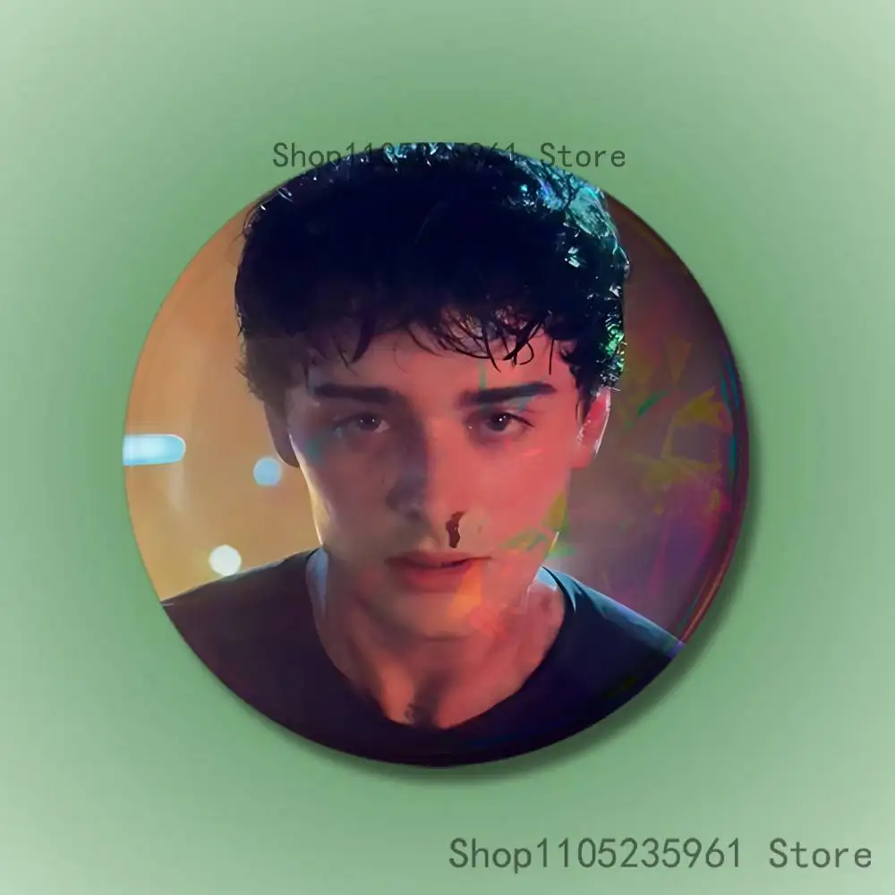 N-Noah Will S-Schnapp Pin Tinplate Round Brooch Cosplay Nijigen Otaku Culture Badges 58mm 44mm 32mm 75mm 25mm