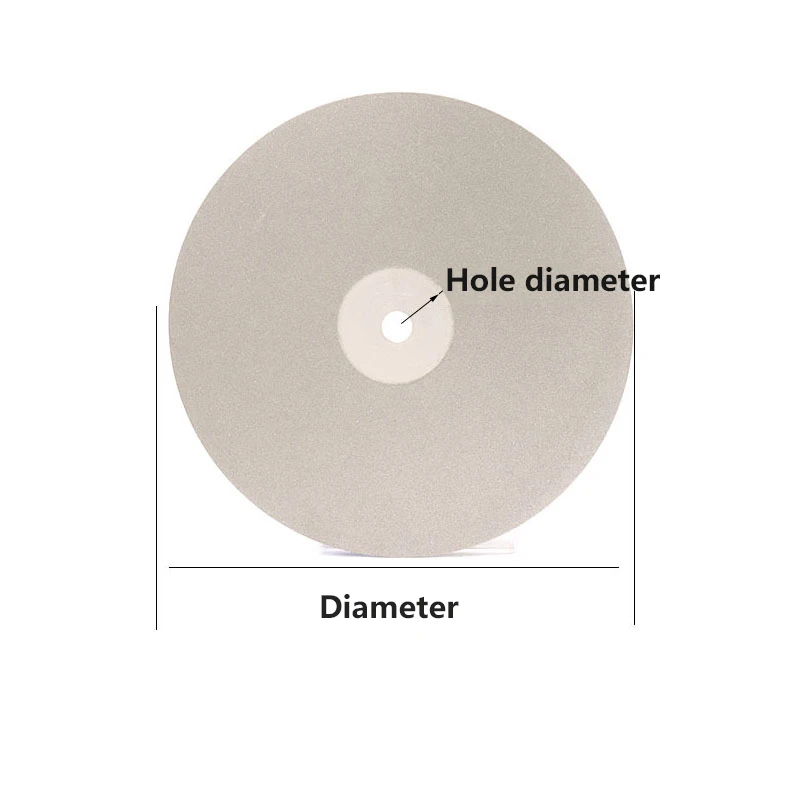 6/8/10 inches Diamond Polishing Disc Flat Lap Grinding Wheel Disc Jade Crystal stone Glass Laps Tool 46~3000 Grit