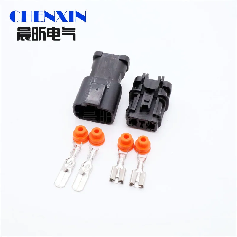 

2 Pin Waterproof connector 7222-6423-30 7123-6423-30 7157-6720-40 For Honda OBD Distributor For car Speed Water Temperature Plug